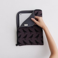 11吋iPad收納包/台灣八哥5號/工匠灰黑