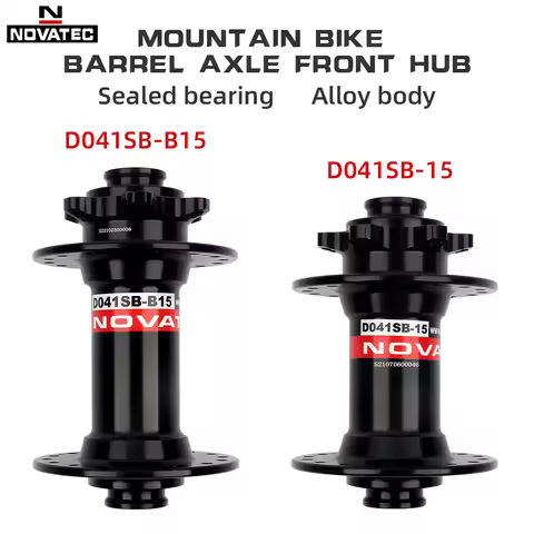 Novatec Boost hub D041SB-15 15x110mm mtb front hub 32 hole Thru 15x100mm Bearing Hub 32H Bicycle Par