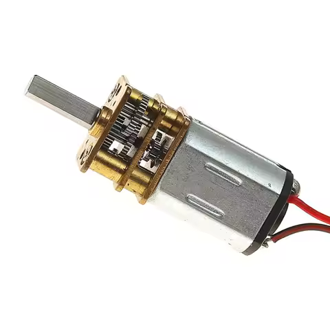 50-98RPM Low RPM N20 Miniature DC Metal Gear Motor 3V 3.7V 5V 6V High Torque 4WD Car Electric Screwd
