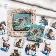 Starlight Forest Animal PET Sticker | Shinjodu | Animal Sticker