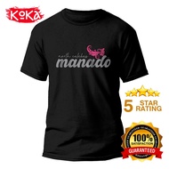 T-Shirt Distro Premium - MANADO - Kaos Khas MANADO - MND2
