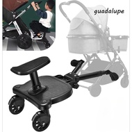 GUADALUPE Stroller Pedal Adapter, 2 in 1 Sit and Stand Universal Stroller Standing Board, Pram Pedal