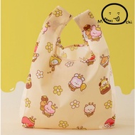 BT21 Honey Bee Market Bag Eco Tote Bag Cute Kawaii Shopping Bag Lightweight Daily Bag ShoppingBag Cu