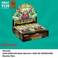 Yugioh ASIA ENGLISH Main Booster: AGE OF OVERLORD Booster Box