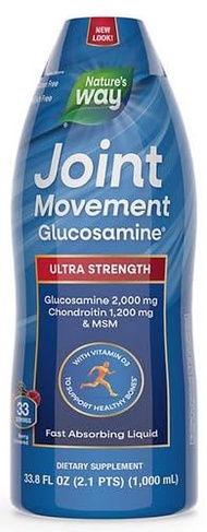 Joint Movement Glucosamine 2000 mg with Chondroitin 1200 mg Extra-Strength Liquid 33.8 fl. oz.