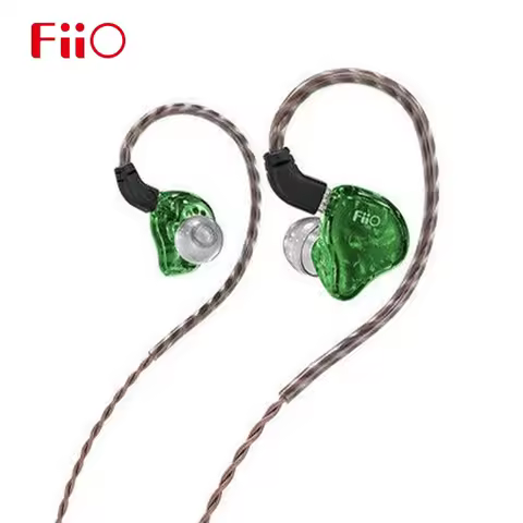 FiiO FH1s Earphone DD&Knowles BA Driver Hybrid Earbuds 13.6mm Dynamic Hifi Headphone Balanced Pressu