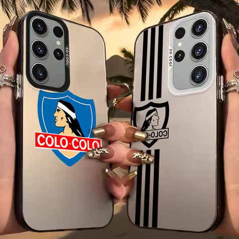 Club Social y Deportivo Colo Frosted Case for Samsung Galaxy A36 A35 A34 A32 A30 A26 A25 A24 A23 A22