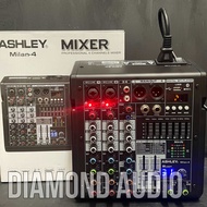 Mixer ashley milan 4 original mixer 4 channel ashley milan4