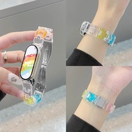 Xiaomi Mi Band 8 7 6 Strap Colorful Replacement Wristband Metal Buckle Strap For XIaomi Mi Band 8 7 