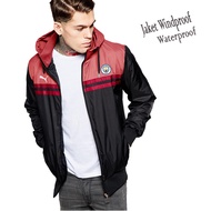 New Manchester City Logo Windproof Bomber Jacket/Men's Windbreakers Jacket/Men's Mountain Jacket/Men's Windproof Jacket/Winter Jacket