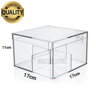 Acrylic Jewelry Box Acrylic Jewelry Box/ 17x17x11