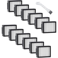 12-Pack High-Efficiency Filters Replacement Compatible for iRobot Roomba E, I, J Series i1 i1+ i3 i3