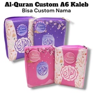 Al QURAN KALEB CUSTOM Name A6 Variation - QURAN Koran - QURAN CUSTOM Zipper