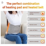 CONNECT Electric Heating Waist Belt, EU Plug Portable Warm Thermal Pad, Warming Pad Temperature Cont