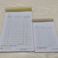 Collection Receipt Resibo With Carbon Carbon Pape Two Size