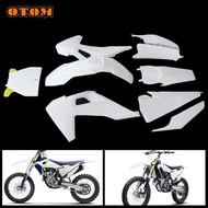 OTOM Motorcycle 2023 Plastic Fender Fairing Kit Full Body Cover Set Side Panel Mudguard For HUSQVARN