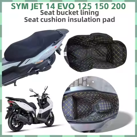 For SYM JET 14 EVO 125 150 200 Seat Cover Cushion Cover Motorcycle Breathable Cushion Insulation Sea