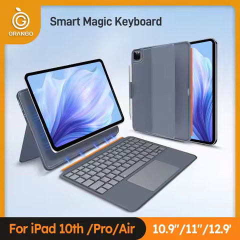 Magic Keyboard for iPad Pro 11 12.9 Air 4/5/6 iPad 10th Generation for 12.9 6th 5th 4th 3rd Smart Ta