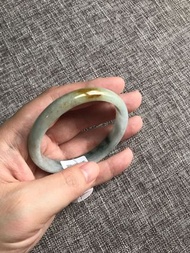 翡翠手鐲 玉鈪 特色 細條 黃翡 飄花