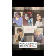 NI-KI ENHYPEN HOODIE GENGMO ERA PHOTOCARD