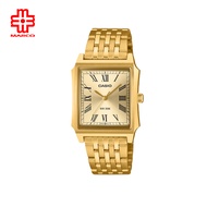 Casio General MTP-B190G-9BV Gold Stainless Steel Band Men Watch