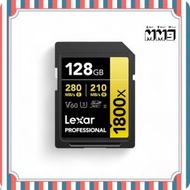 LEXAR - LEXAR - 雷克沙 128GB Professional 1800x SDXC UHS-II 記憶卡(GOLD) (270MB/S)4K/U3/C10/V60 (LSD1800064G-BNNNG)-【原裝正貨】