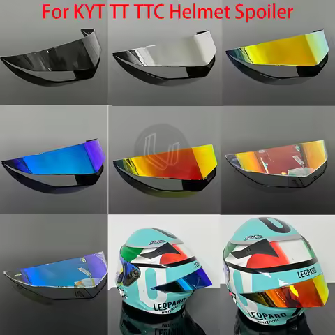 Motorcycle Helmet Rear Trim Helmet Spoiler Case For KYT TT TTC