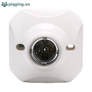 Piqging E27 Lamp Holder E27 Bulb Holder Lamp Socket Ceramic Lamp Bulb Socket Lamp Base VN
