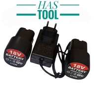 MESIN JLD MAILTHANK 18V CORDLESS DRILL MACHINE BATTERY LI-ION LAXTON DAGMARA BATTERY