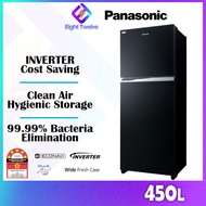 PANASONIC Refrigerator 450L AI ECONAVI Inverter 2 Door Fridge Peti Sejuk | NR-TX461CPKM