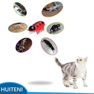 1/2/3 2pcs Mini Robot Beetle Cat Toy Electric Toy Interactive Beetle Toy Bug Pet For Pet Cat Mouse