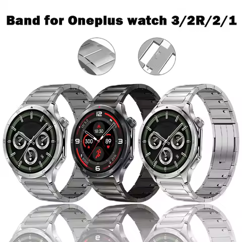 Metal Strap Compatible with Oneplus Watch 3 Smartwatch Accessories Suitable for Oneplus WATCH 3/2/2R