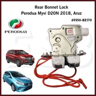 Perodua Myvi D20n Gen3 Aruz Rear Bonnet Lock with Actuator Latch Trunk Lid 4pin 69350-BZ170