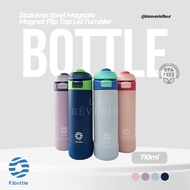 FJBOTTLE - 710ml Stainless Steel Magsafe Magnet Flip Top Lid Thermos SUS 304 Drinking Bottle