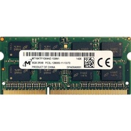 Micron MT16KTF1G64HZ-1G6P1 8GB DDR3 PC3L-12800s Laptop RAM Memory 1600MT/s 204-SODIMM 8 GB DDR 3