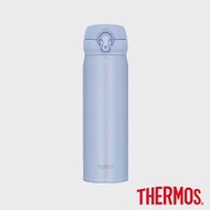 【THERMOS 膳魔師】超輕量 不鏽鋼真空保溫瓶0.5L (JNL-504-PWB)藍色