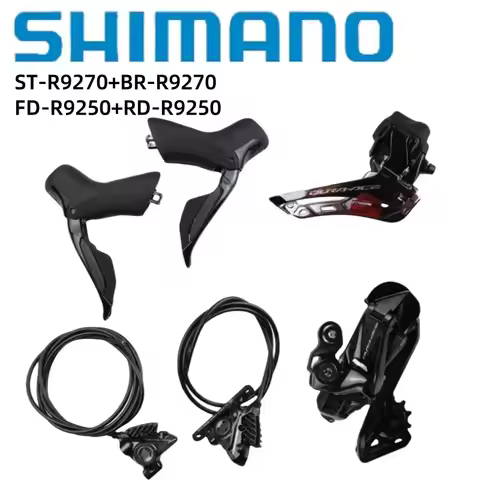 Shimano DURA-ACE Series Mini Bicycle Groupset ST-R9270+BR-R9270+RD-R9250+FD-R9250 For Road Bike Auth