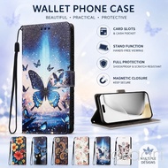 Butterfly Wallet Case For Tecno X656 X66 Note 7 Lite KE6 KE6J KE5 KD7 KB7 KB8 CD7 CD6 B1F B1P F1 F2 