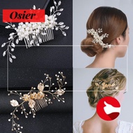 OSIER Jewelry Bridesmaid Hairpins Handmade Headpieces Bridal Hair Comb Hair Accessories Wedding Wome