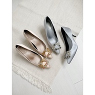 MISOLE Fleur Satin Heels 7cm high Heels