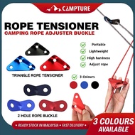【CAMPTURE】Camping Rope Adjuster Windproof Rope Tensioner Aluminium Alloy Accessories Deck Rope Buckl