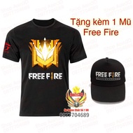HOT- Free Fire Generalmaster T-shirt with Free FF Hat - CTCT Shop Aoin3D - HOT game shirt