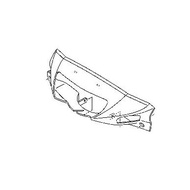 5VV-F6143-00-PA Front Handlebar Cover Black Mio5vv Mio Old Genuine