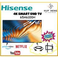 Hisense Smart 4K HDR UHD LED TV 65A6100K (65")