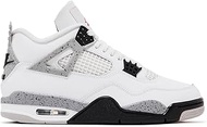 Air Jordan 4 Retro White Cement Men's Basketball Shoes Summit White/Fire Red FV5029-100