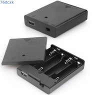 76DCXMY Power Supply, 5V Output Universal USB Battery Pack,  Long Lasting AA Battery LED Lights Adap