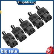 5PCS IEC C13 Power Plug Connector C13 Female Plug Power Adapter Connector 3 Pin Power Socket 250V 10