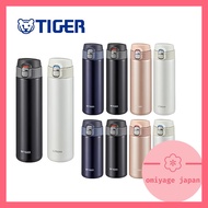 TIGER | Thermal Flask Stainless Steel Water Bottle Cold &amp; Hot 360ml/480ml/600ml Black Pink Navy White(Direct from Japan)