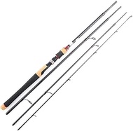 Fishing Rod / 5 Positioning in The Overnight / 4.5-7.2m Nude/Carbon Hard Fishing Rod - Red (Size : 5