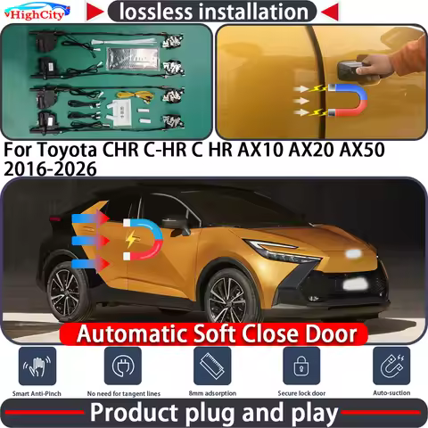 Electric Closing Door Lock Actuator for Toyota CHR C-HR C HR AX10 AX20 AX50 2016-2026 Soft Close Pow